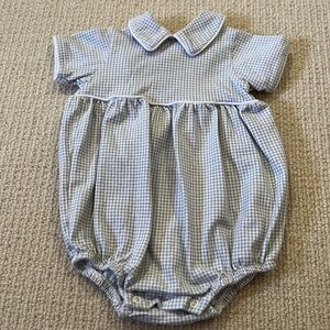 Dondolo grey gingham onsie